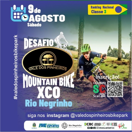 Cartaz do 6 XCO - VALE DOS PINHEIROS