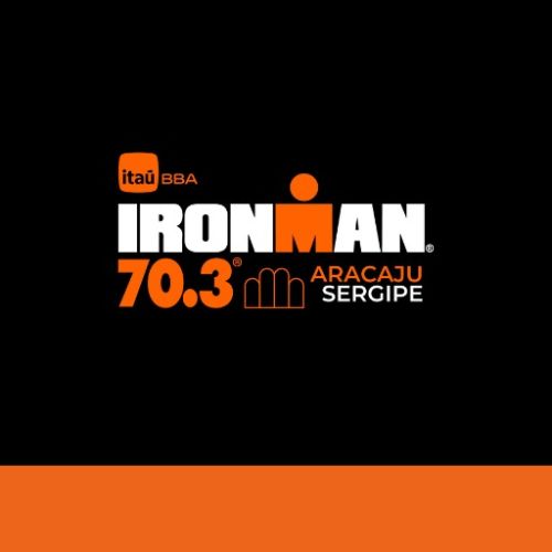 Cartaz do 2025 Itaú BBA IRONMAN 70.3 Aracaju - Sergipe
