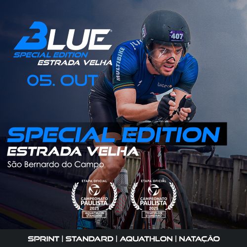 Cartaz do BLUE SPECIAL EDITION ESTRADA VELHA 2025